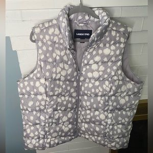Sz 1x Lands End Vest